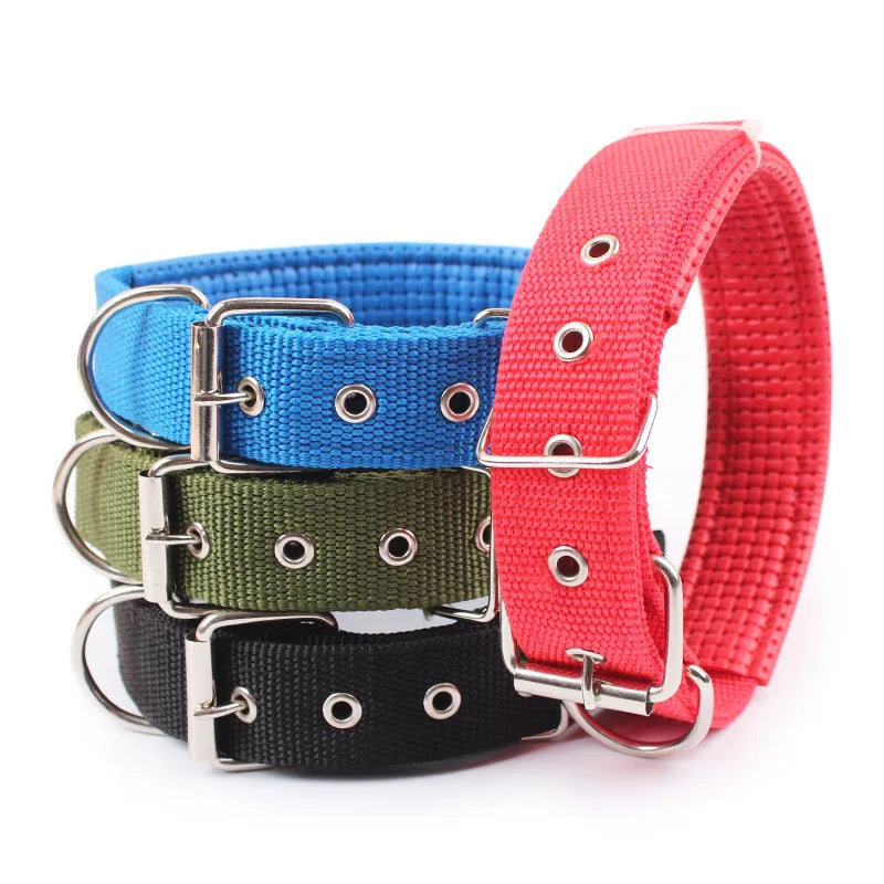 Rufus and Rusty Nylon Dog Collar