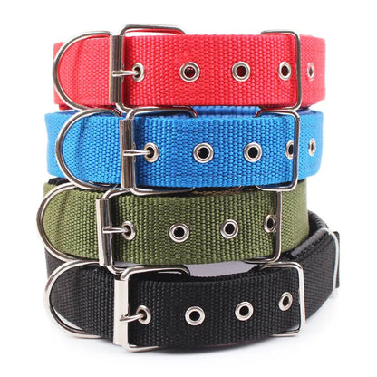 Rufus and Rusty Nylon Dog Collar